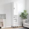 Vidaxl Высокий шкаф, Белый, 34,5X34X180 см, Материал на основе древесины