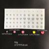 Cat Paw Chocolate Dessert Mold Food Grade Silicone Heart Star Mold Baking Mold  DIY Decoration