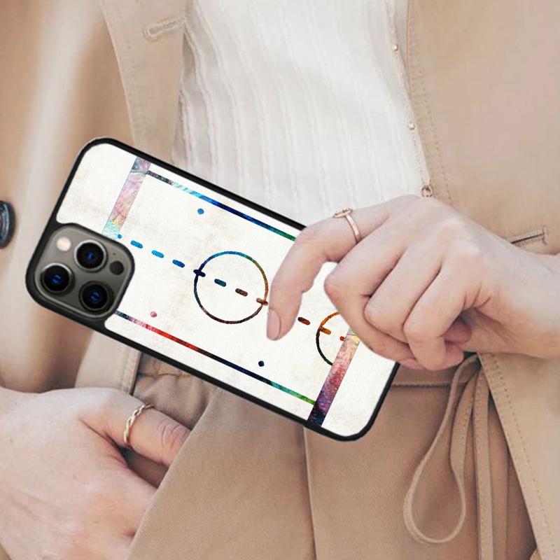 Магнитный чехол для телефона с тематикой хоккея на льду Для APPLE iPhone 17 Air 16 14 13 12 Pro Max 15 Plus Беспроводная зарядка MagSafe Обложка