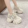 Summer Height-enhancing Shoes for Women with Thick Soles, Small-sized High-heeled Dad Shoes, Versatile Sports Casual Shoes