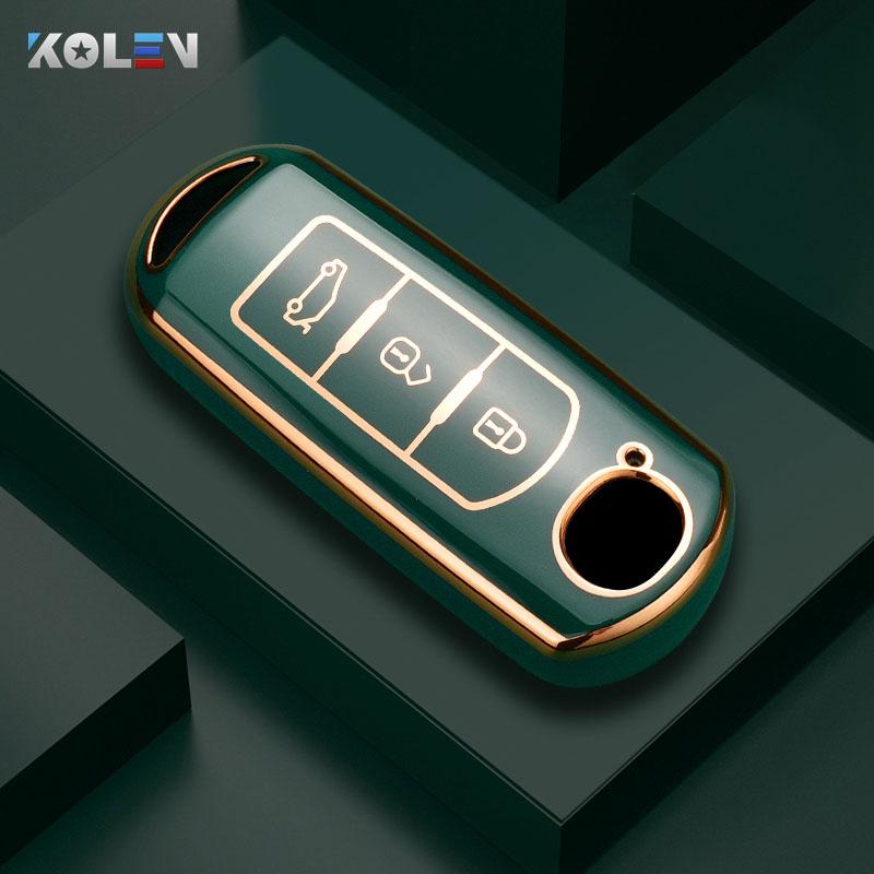 Fashion TPU Car Remote Key Case Cover Shell for Mazda 2 3 5 6 BL BM GJ Atenza Axela Demio CX-3 CX3 CX-5 CX5 CX7 CX-9 CX8 Keyless