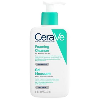 Очищающий гель-пена для лица - Cerave - 236 мл - Очищает - Очищает поры - Увлажняет