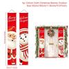 Christmas Snowman Door Curtain Banner Merry Christmas Decorations For Home 2025 Navidad Kerst Natal Noel Xmas Decor New Year