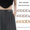 Adjustable Waist Buckle for Jeans and Skirts - Versatile Brooch Pin for Waist Tightening