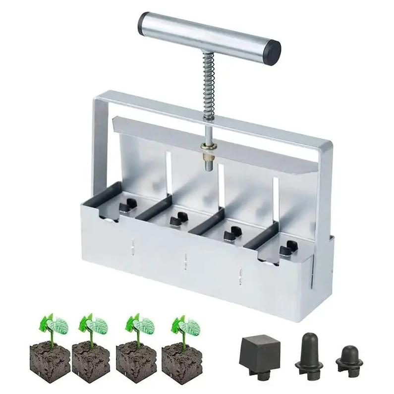 Soil Blockers, Garden Tools, Garden ToolsHand-Held Clod Makers, Hand-Held Seedlings