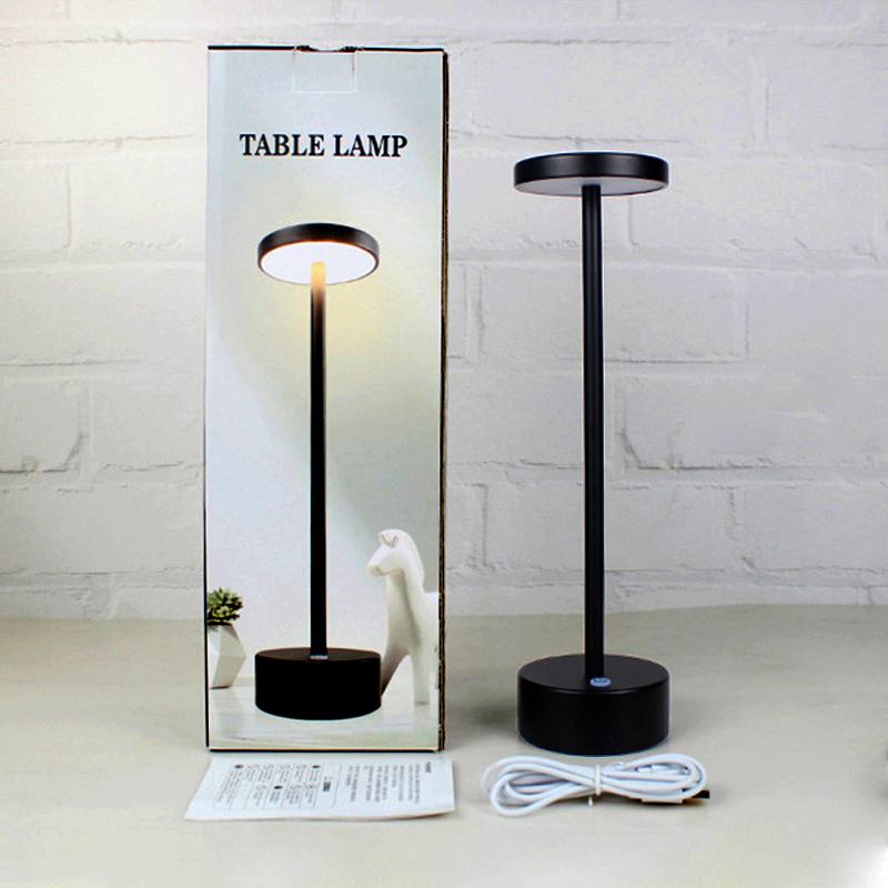 Скандинавский современный портативный аккумуляторный оператор для дома, декоративный стол, кровать, ночник, светодиодная настольная лампа для