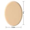 2pcs Cosmetic Puff Concealer Foundation Cream Powder Puff Oval Wet And Dry Usable Makeup Spong Puff