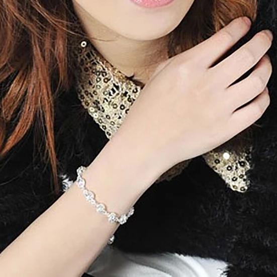 Женский однотонный полый шар, кулон, браслет на запястье, ювелирный подарок для вечеринки