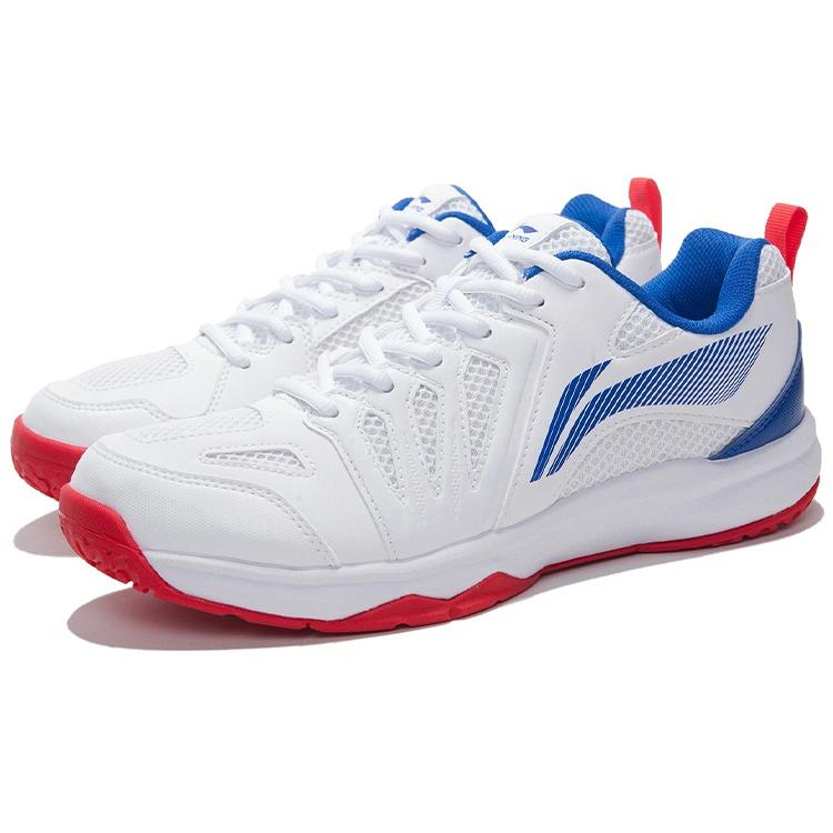 Li Ning Ace Текстиль, Синтетическая кожа Амортизация Скользкая Устойчивая к истиранию Низкие Бадминтонные кроссовки Мужские AYTP011-13