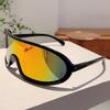 Oversized Sports Goggle  New Mirror Outdoor Cycling Protective Sunglasses Women Trendy Professional Anti-UV Shades