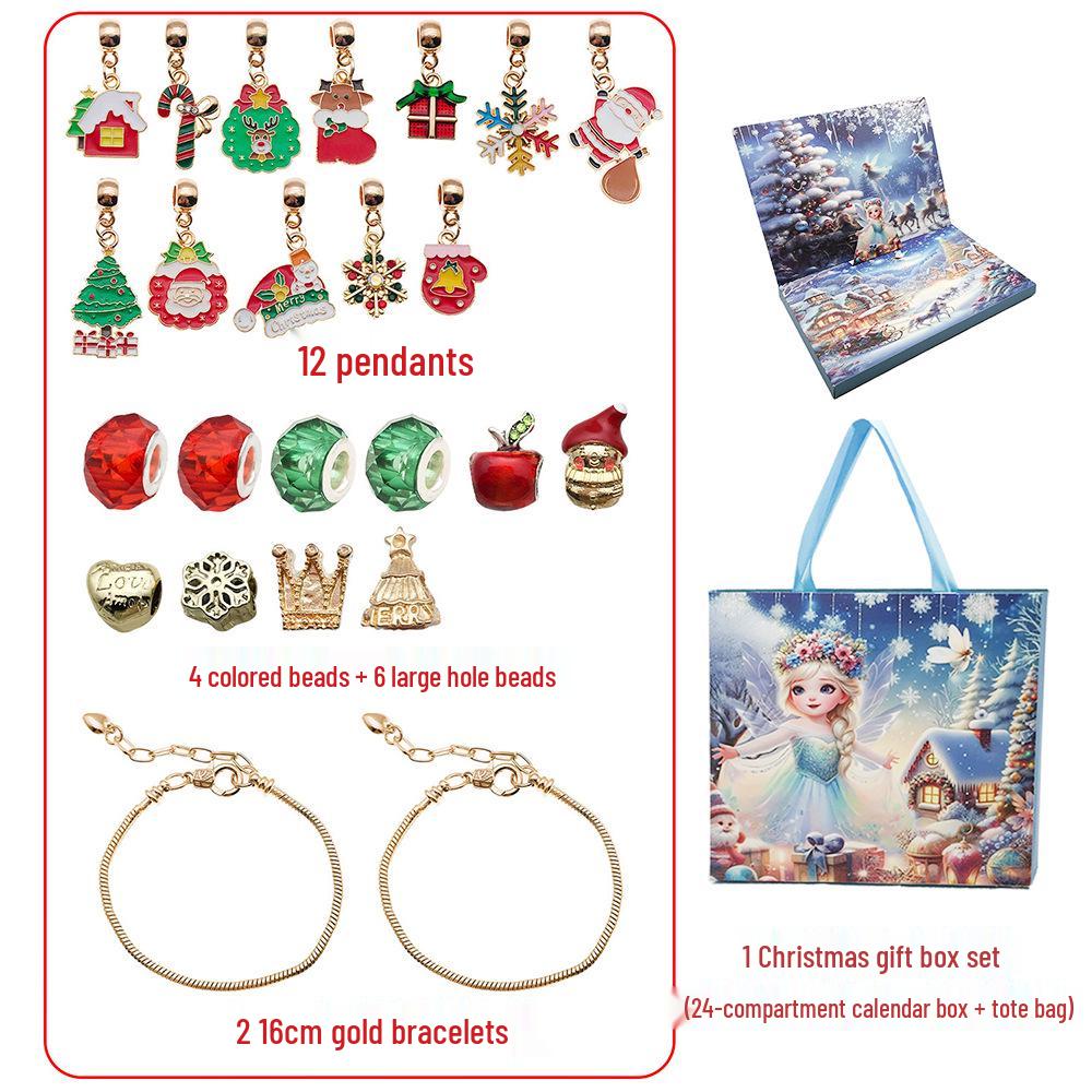 Christmas Runaway Princess DIY Bracelet Blind Box for Kids