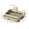 Dog Toilet Potty Tray Raised Enclosure Lightweight Puppy Pee Holder Training Pad