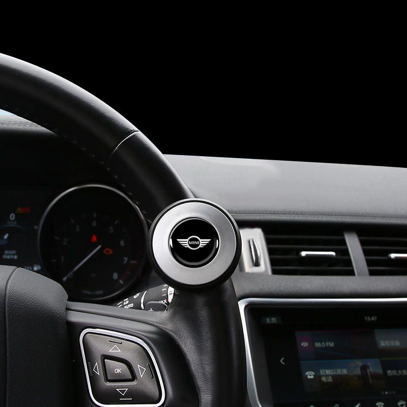 Шар-усилитель рулевого колеса автомобиля, экономящий силы, поворотные автомобильные аксессуары для MINI Cooper Fridge One F56 R56 R57 R58 R59 R60 JCW Countryman Clubman