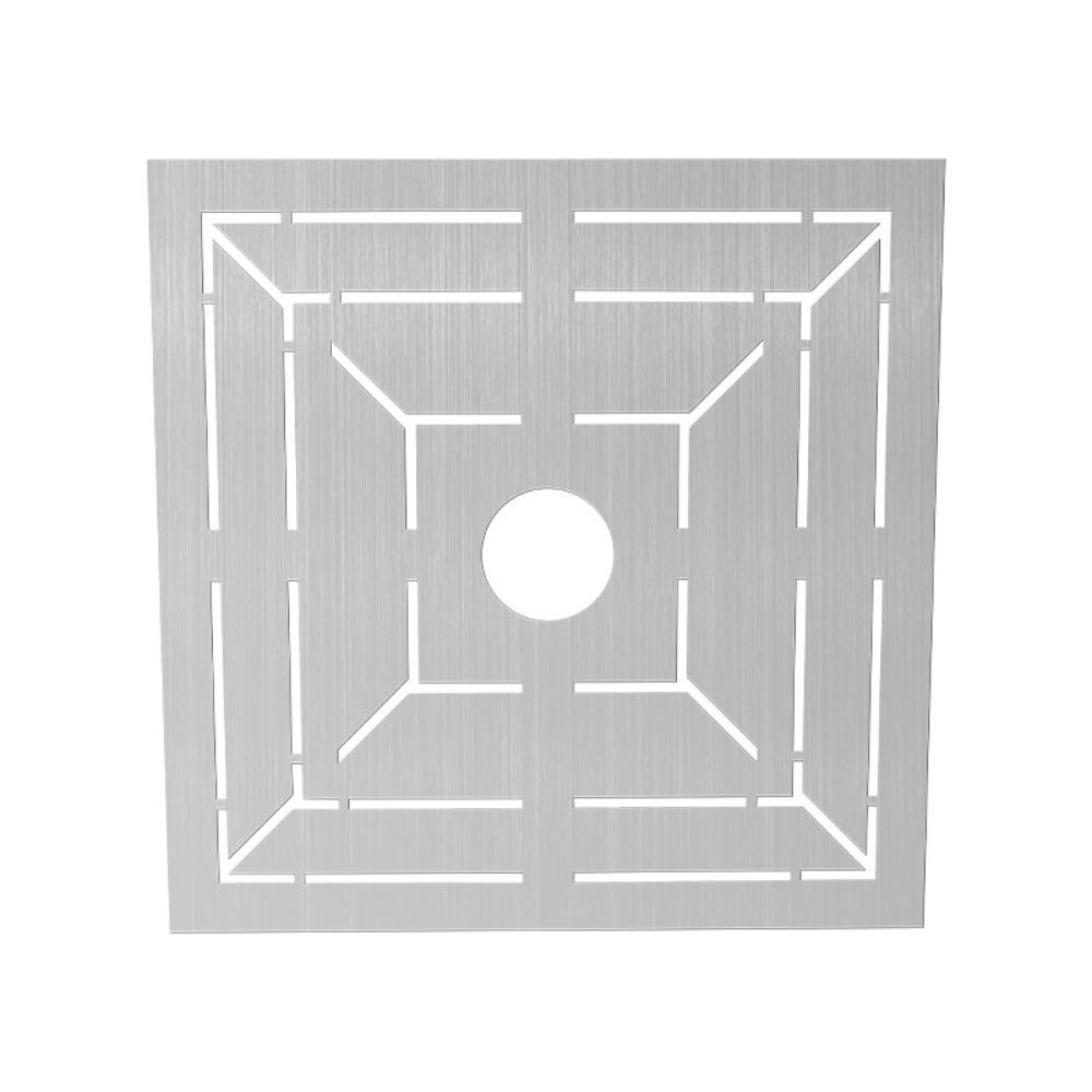 Треугольная линейка из нержавеющей стали для плитки, шаблоны для слива пола, линейка для позиционирования и измерения