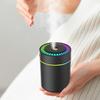 USB Humidifier Purifier For Home Car Oil  Fresh Aroma Diffuser Mute Diffuser Machine Evaporative Mini Humidifier Colorful Night light180ML