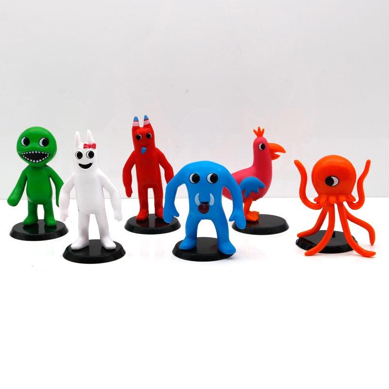 Game Garten of Banban Action & Toy Figures With Base Game Monster Doll Cartoon Peripheral Cake Topper Toys
