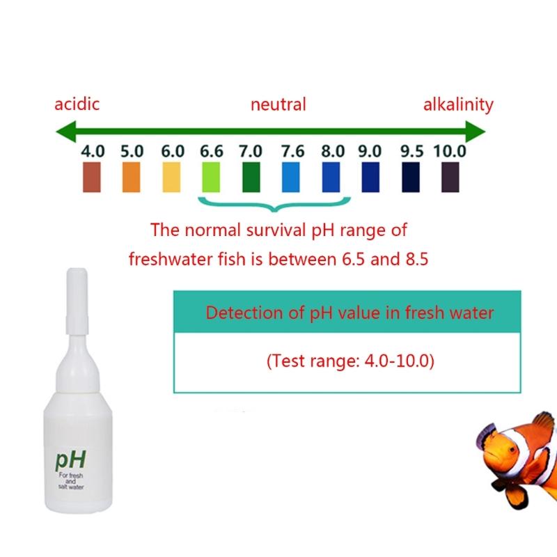 3-in-1 Aquarium Test Kits for Freshwater & Marine Water Accurate Water Quality Testing Solution for Pond, Fish Tanks