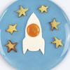 Rocket Fried Egg Mold Food Grade Silicone Non-stick DIY Pancake Frying Egg Shaper Ring Kitchen Breakfast Cooking Tool