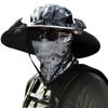 Big Rim Solar Fan Hat Wide Brim Fishing Hat New Bucket Hat  Outdoor
