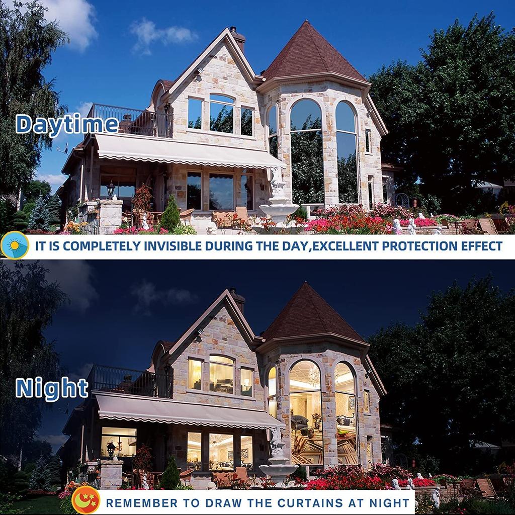 Теплоизоляционная оконная пленка, солнцезащитная тонировка, затемняющая, защита от ультрафиолета, односторонняя конфиденциальность, зеркальная отражающая пленка, взрывозащищенная