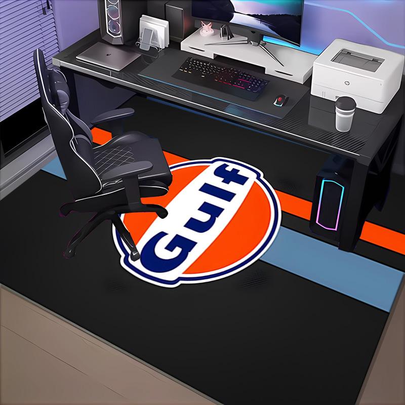 1PC Gulf Car  Rug for Livingroom,Bedroom, Palyroom, Chair Rug, Area rug, Game Carpet, Large Size Rug Fan Christmas gift
