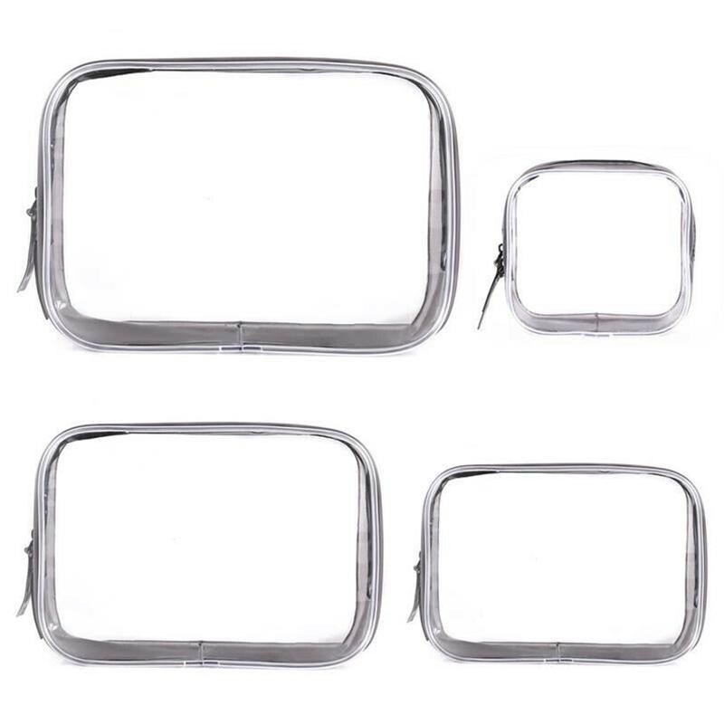 Прозрачная косметичка из ПВХ, косметичка, косметичка, косметичка, косметичка, косметичка, большой органайзер для макияжа, коробка