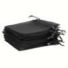 20/30/50pcs Organza Bags White Gold Drawstring Jewelry Gift Bags Wedding Favor Candy Pouches Christmas Party Packaging Small Bag