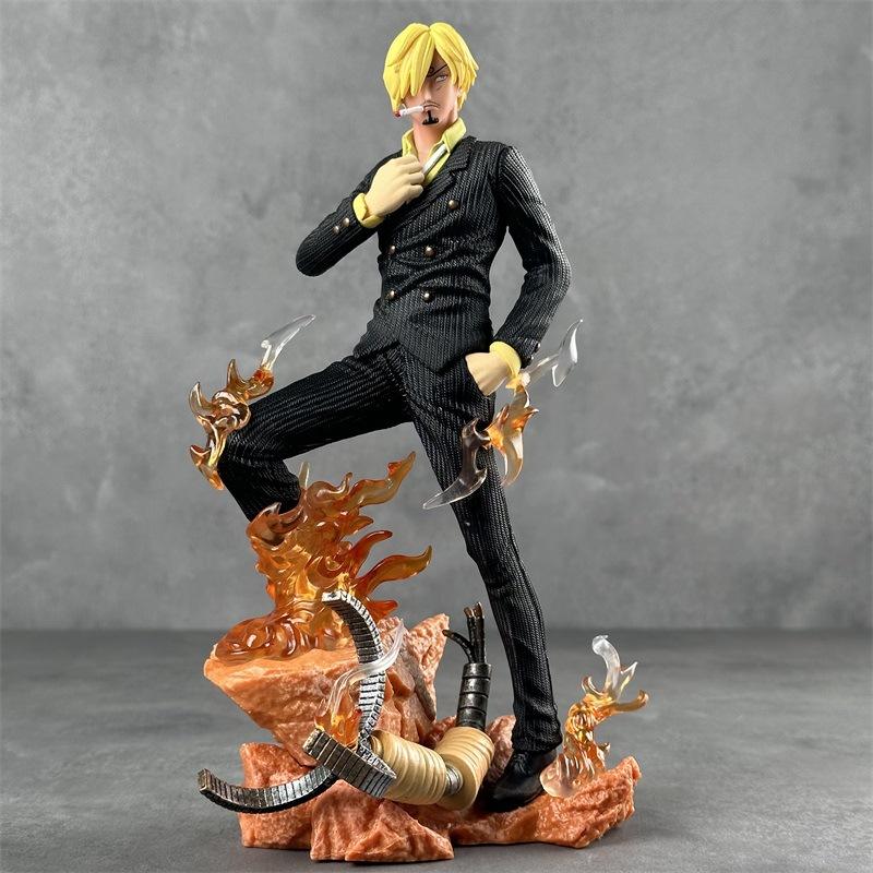 26 см One Piece Vinsmoke LX Санджи ПВХ Фигурка Аниме Фигурка Модель Игрушки Коллекционная Кукла Подарок