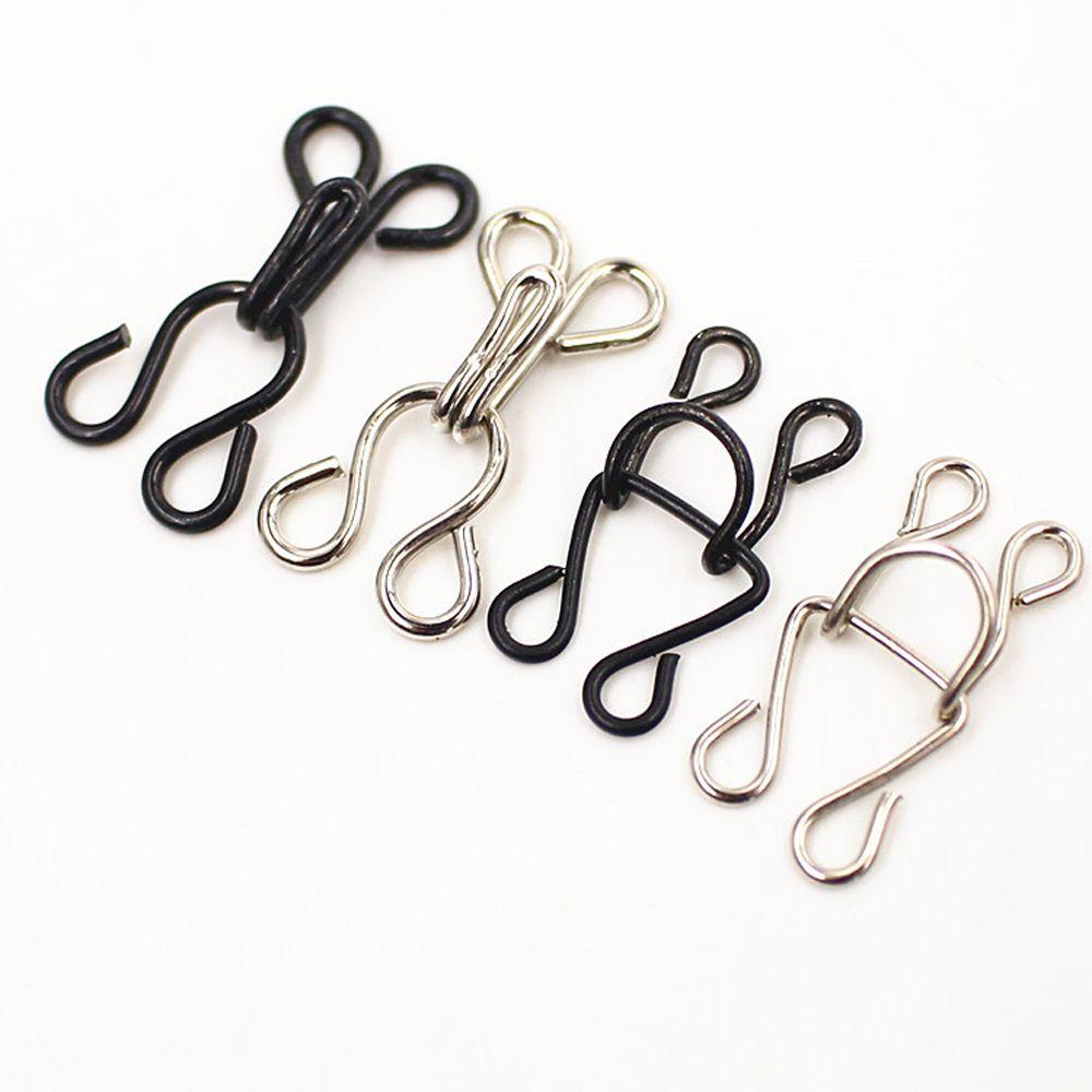 Garment Accessories Zinc Zinc Alloy DIY Jacket Hooks Replacement Craft Buckle Bra Buckle Sewing Hook and Eye