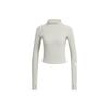 Fos Long Sleeve Top Comfortable Simple Long Sleeve T-Shirt Women Tops KS0061