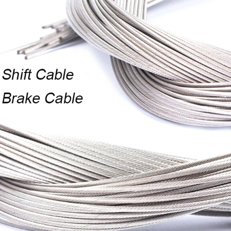 5/10PC Bicycle Brakes Line Road Mountain Bike Brake Cable Universal Bicycle Shift Cable Durable Road MTB Brake Shift Wire