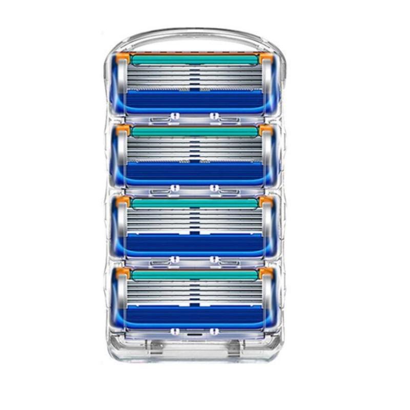 Лезвия для бритья для Fusione 5, кассеты для бритвы для лица, лезвие для прямой бритвы, чехол для бритья бороды, сменные головки для мужчин