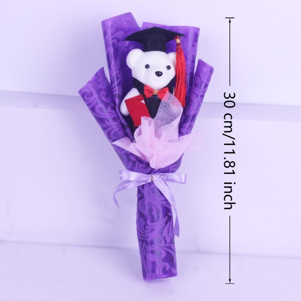 Подарок на выпускной Медведь Букет Букет Украшение Букет из животных Церемония выпуска