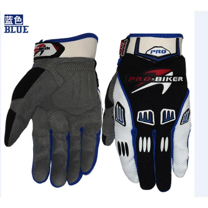 Full Finger Motorcycle Riding Gloves Off-Road Touring Racing Breathable Knit Design Unisex Adult Use