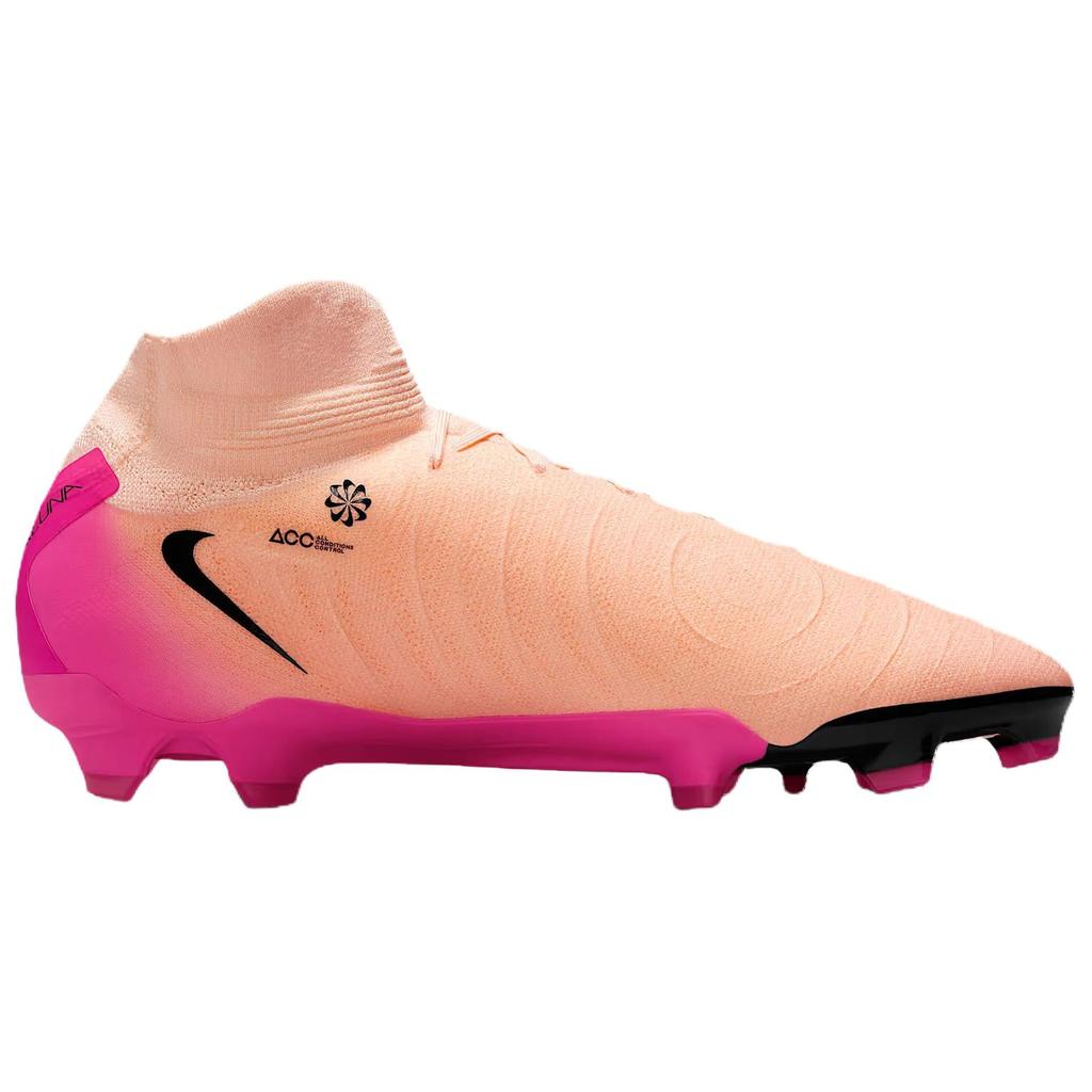 Nike Бутсы унисекс Phantom Luna 2 Pro Crimson Tint/Pink Blast/Black FJ2575-800