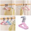 10 Pack Pet Clothing Hanger PVC Coating 15/20/25CM Display Hangers Racks Pet Supplies Garment Storage Rack