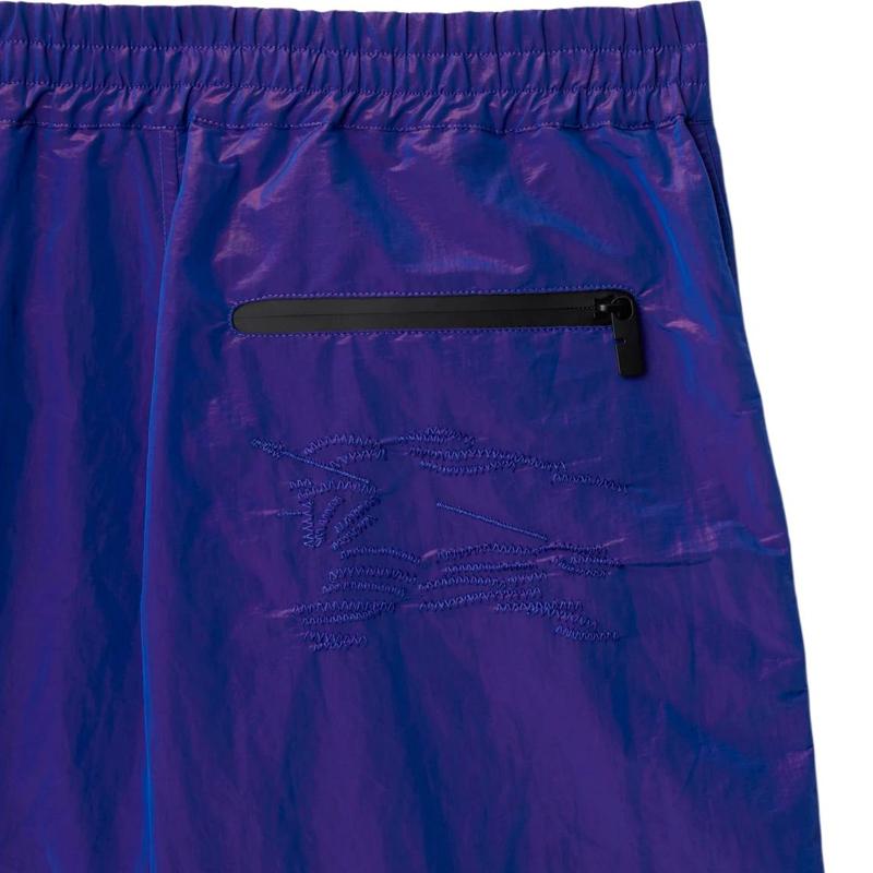 Burberry EKD embroidery Crinkled Shorts 80896711