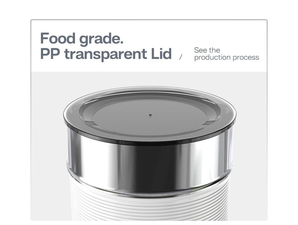 HiBREW M1A 450 Вт вспениватель молока, миксер для шоколада, холодный/горячий латте-капучино, полностью автоматический подогреватель молока