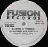 12-дюймовая пластинка TOWER OF POWER Its As Simple As That FPSF006 FUSION RECORDS 1981 США СоулФанк Б/У