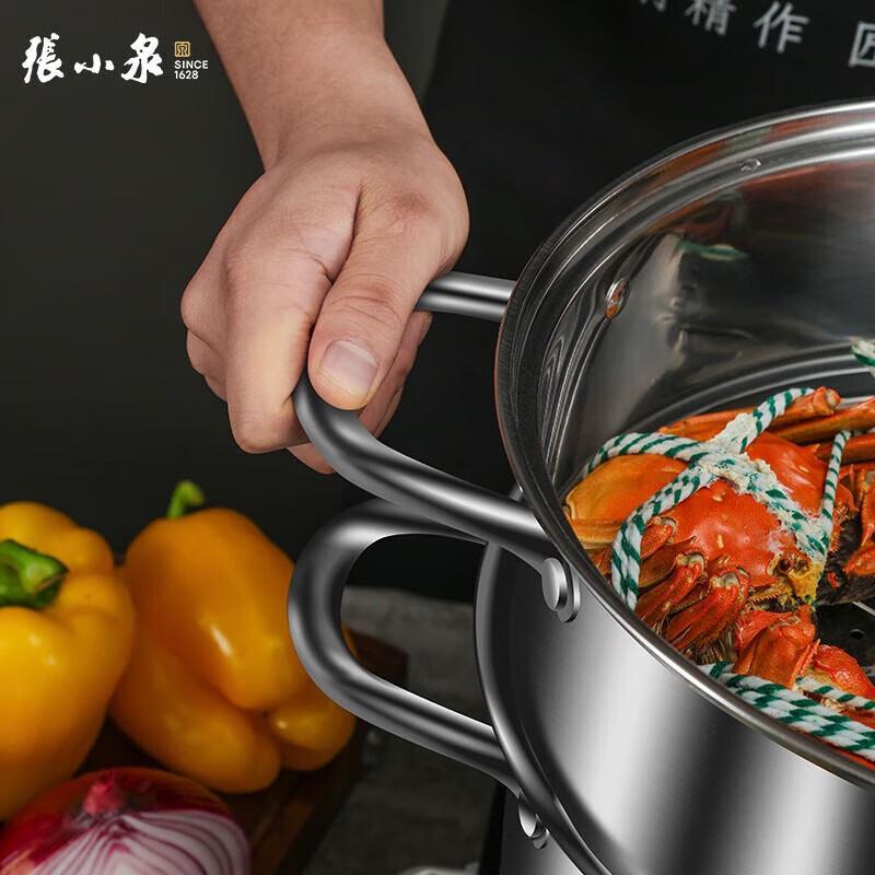 Пароварка и кастрюля из 3-слойной нержавеющей стали Zhang Xiaoquan