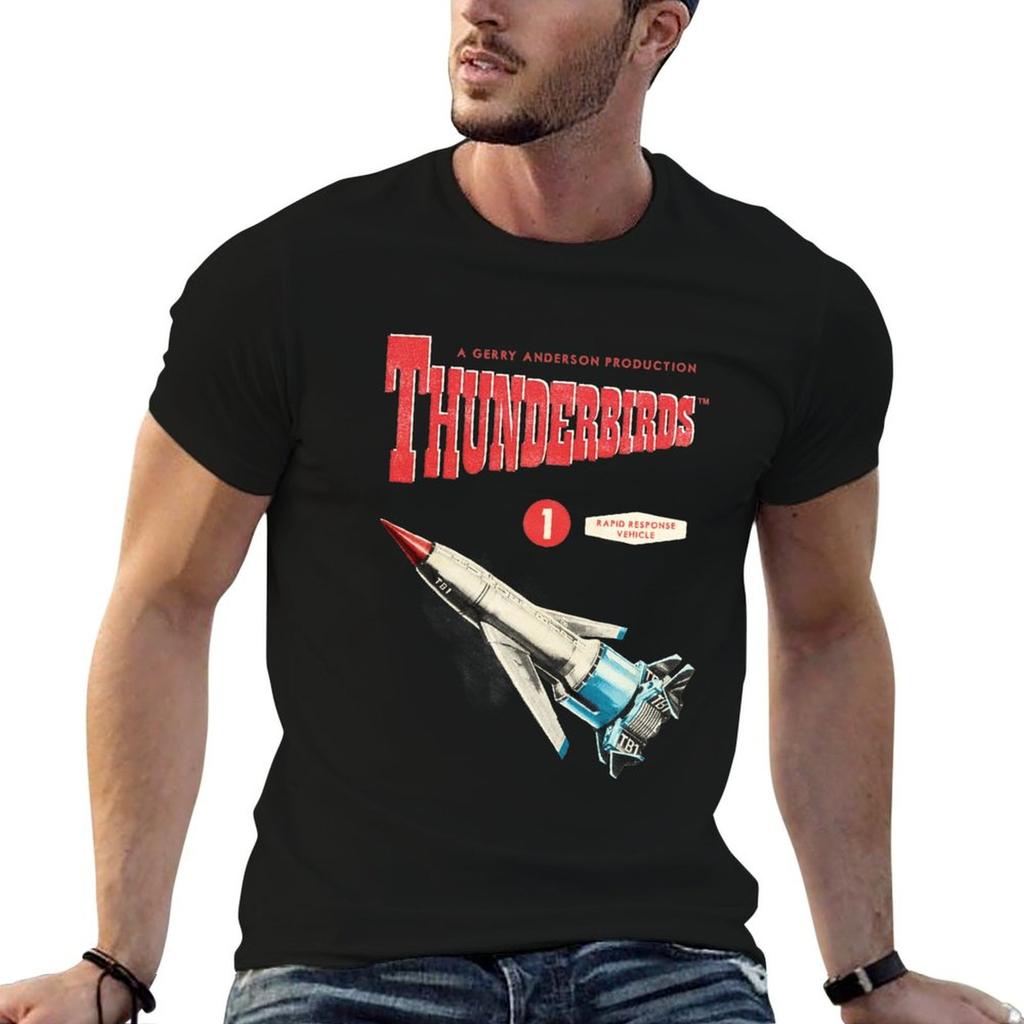 Футболка Thunderbird 1 Уличная мода Повседневная футболка