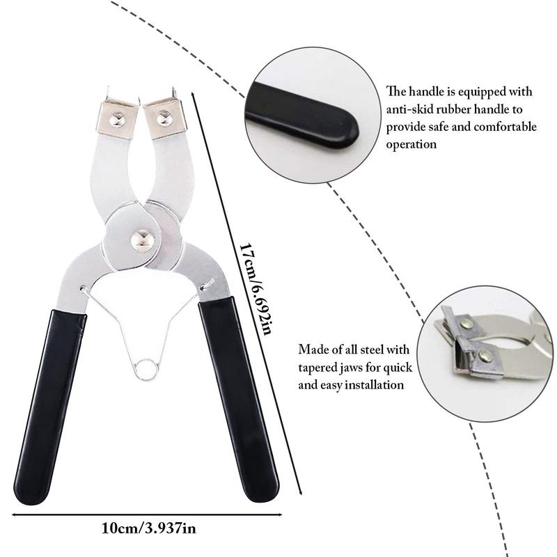 Экстрактор Плоскогубцы Тормозной суппорт Эргономичный ручной инструмент Для мотоцикла Сад Автомобиль Двигатель Компрессор поршневых колец Инструмент Для регулируемого