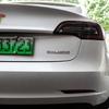 Двухмоторный значок-эмблема в стиле SpaceX для Tesla Model 3 Y S X, 3D Металлический сплав цинка CNSJW6, Наклейка на задний багажник, Аксессуар для экстерьера автомобиля R4W