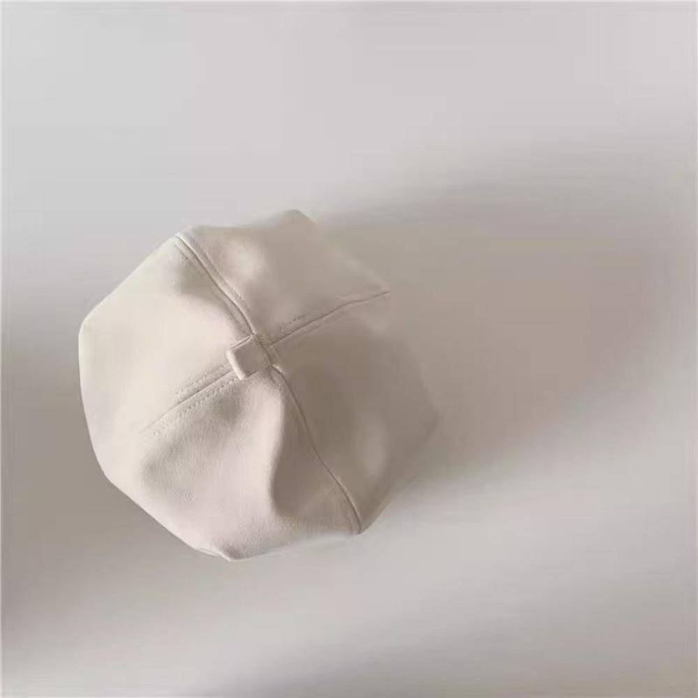 Ear Protection Octagonal Cap Soft Pumpkin Hat Cute Artist Painter Cap Infant Girls