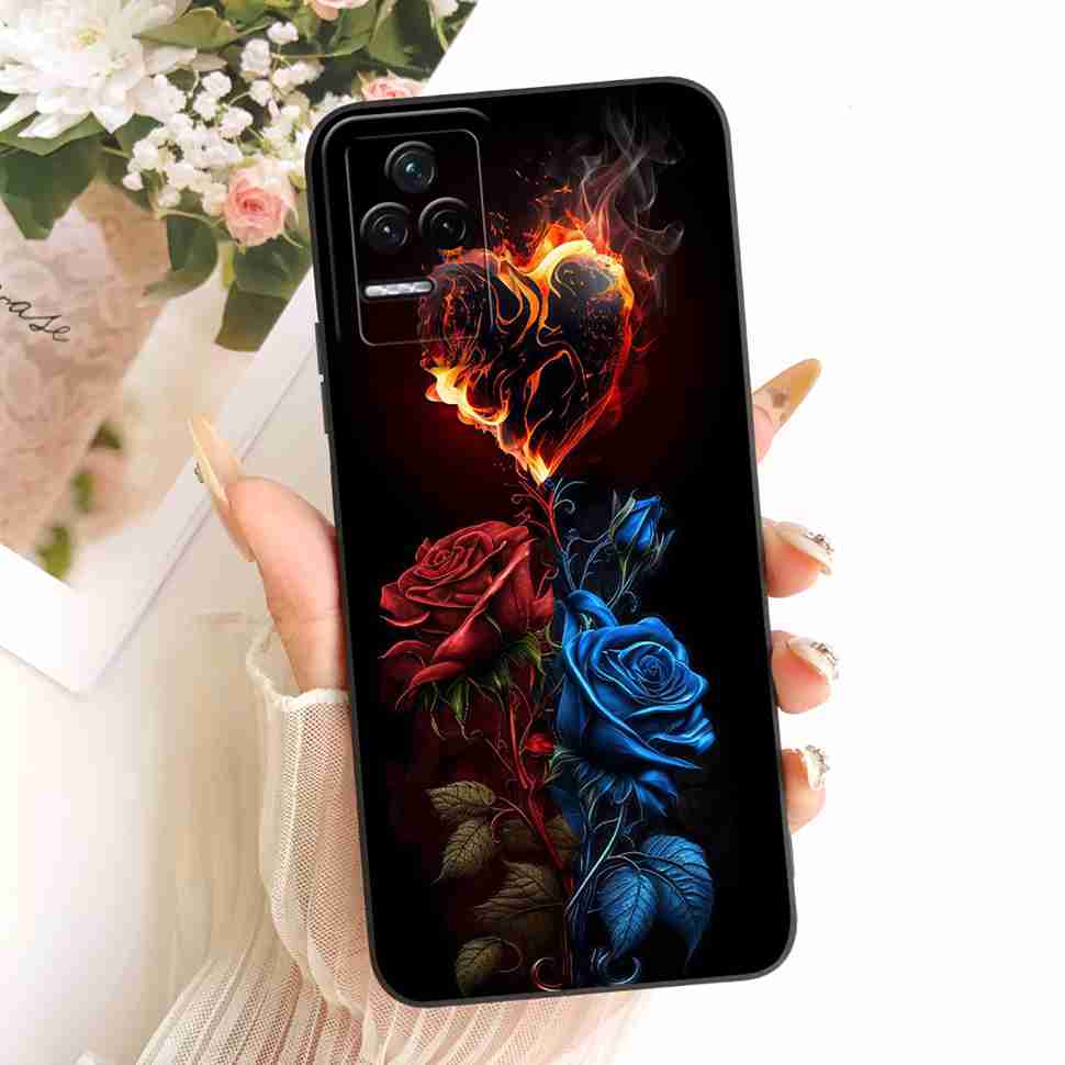 For Redmi K50 5G 22041211AC Case Luxury Butterfly Painting Silicone Back Cover For Redmi k50 K 50 5G Phone Cases Shockproof