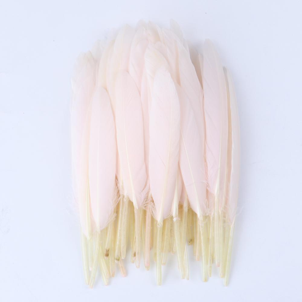Colored Natural Goose Feather 4-6inch Bulk Feathers for Craft Jewelry Headress Wedding Party Carnival Plume Decoration