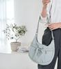 ZUCCHERO Women's Small, Lightweight, Water-Repellent Nylon Shoulder Bag, Black, 49928