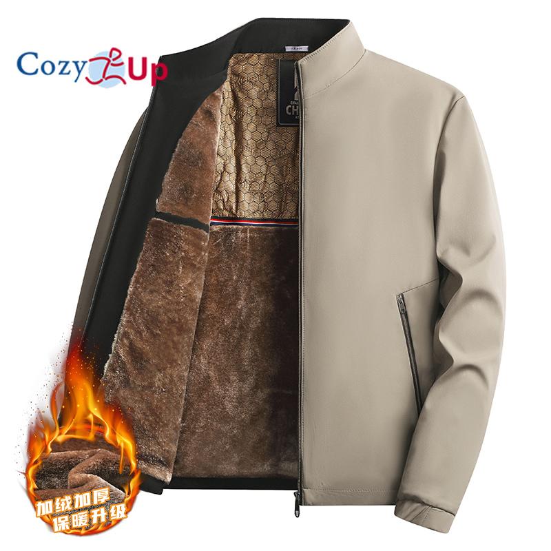 Cozy Up Men's Windproof Jacket Winter Warm Padded Outwear Coats