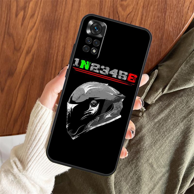 1N23456 Мотоциклетный Чехол Для Xiaomi Redmi Note 14 Pro 13 12 11 10 15 Pro Plus Redmi 15 C 13 10C 12C 13C 14C Чехол