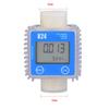 K24 Digital Diesel Oil Fuel Meter Gauge Turbine Meter Chemicals Water Sea Liquid turbo LCD Flow Meter Measuring Tool